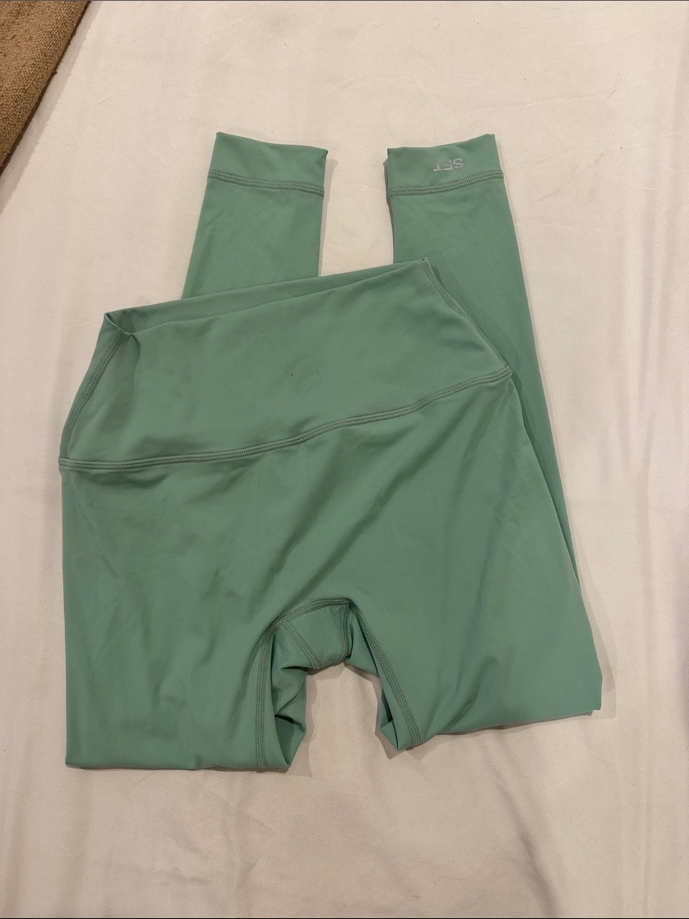 SET Active Airluxe High-Waist Mint Green Active Leggings